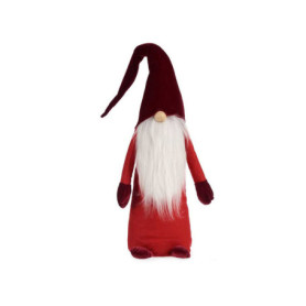 Figurine Gnome Décorative Rouge en Céramique - Krist+