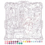 Coloriages par numéro : Petits bonheurs cozy ! – Livre de coloriage – Coloriage par numéro – Cute and cosy – Loisirs créatifs – 