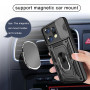 Yutwo Coque pour Motorola Edge 50 Pro - Protection Caméra et Support Bague Étui Antichoc - Noir