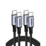UGREEN Câble USB C vers USB C 100W - Charge Rapide 5A 20V - Lot de 2 17,27 €