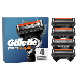 Recharges de Lames Gillette ProGlide pour un Rasage Précis et Confortable - 4 Lames 27,52 €