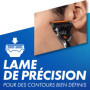 Recharges de Lames Gillette ProGlide pour un Rasage Précis et Confortable - 4 Lames 27,52 €