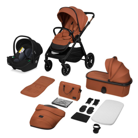 Poussette Combinée LIONELO LAYLA 3 en 1 avec Nacelle et Siège Auto 1 719,86 €