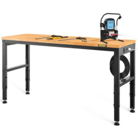 Établi Réglable VEVOR en Bois et Acier - Table de Travail 122x51 cm 1 182,27 €
