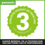 Perceuse et Visseuse à Percussion Greenworks GD24 avec 2 Batteries 24V