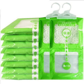 Lot de 10 Sacs Déshumidificateurs Suspendus pour Armoires et Salles de Bain