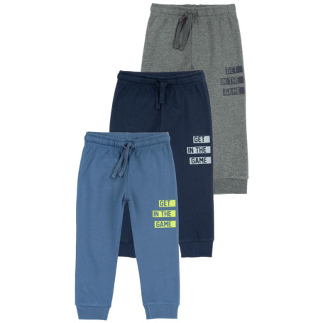 Lot de 3 Pantalons Longs en Coton pour Enfants - Chicco