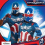 Costume Deluxe Captain America pour Adulte - Rubies