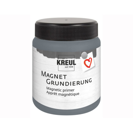 Apprêt Magnétique KREUL 250 ml - Peinture Acrylique pour Tableaux Magnétiques