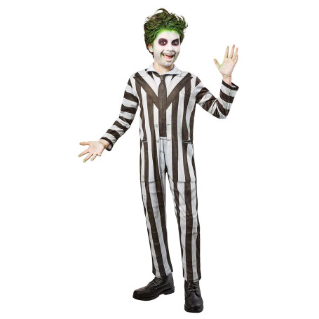 Déguisement Beetlejuice pour Enfants - Costume Officiel Tim Burton