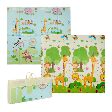 Tapis de Jeu Pliable Multicolore pour Enfants - Relaxdays
