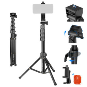 Trépied NEEWER TS03 pour Téléphone et Appareil Photo avec Télécommande