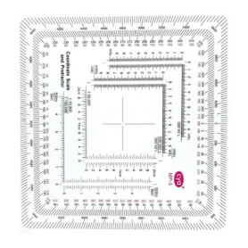 Règle de Coordonnées Militaire Puco - Lecteur MGRS/UTM Précis