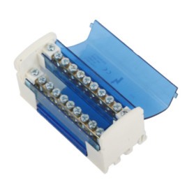 Barre Omnibus Monophasée 11 Positions avec Boîte de Distribution