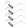 ECSiNG Lot de 4 Ressorts de Remplacement pour Boîtes Aux Lettres Traditionnelles