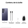 Samsung Galaxy S26 Ultra, Smartphone Android 5G avec Galaxy AI, 512 Go, Chargeur Secteur Rapide 25W Inclus, Smartphone déverroui
