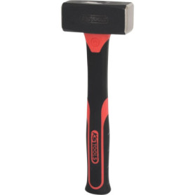 Massette KS TOOLS 1 kg avec Manche en Fibre Collé - Outil Électrique Durable