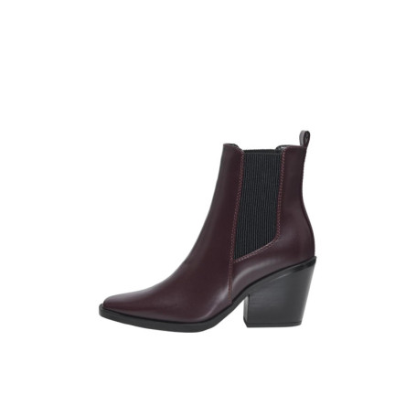 Bottes Chelsea ONLY Onlbrooke-4 Prune pour Femme - Confort et Style