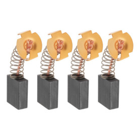 eMagTech Lot de 4 Balais de Charbon pour Scies Circulaires - Compatible Scheppach HS 80 / TS 205