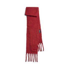 Écharpe Longue Femme PIECES en Polyester Recyclé - Red Dahlia
