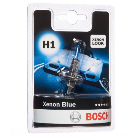 Ampoule de Phare Bosch H1 Xenon Blue 12V 55W - 1 Unité