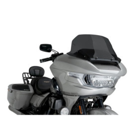 Bulle High-Road Touring Puig pour Harley Davidson Road Glide FLTRX 2024 - Fumé Foncé