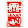 Plaque Rétro Honda AM - Décoration Vintage en Métal 20x30 cm