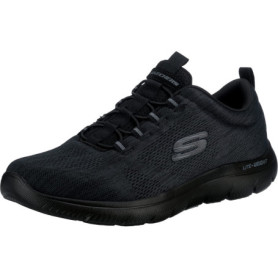 Skechers Summits Louvin - Chaussures Élastiques pour Homme en Noir