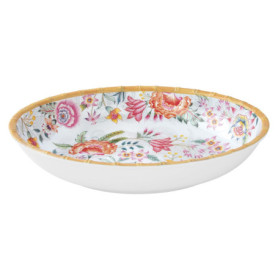 Saladier Ovale en Mélamine 33 x 23 cm - Résistant au Lave-Vaisselle