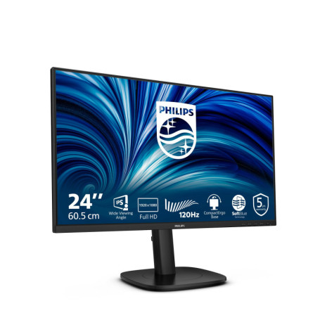 Moniteur Philips 24B2N3200J 24 Pouces FHD avec Haut-parleurs et Réglage en Hauteur