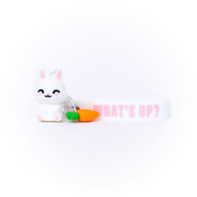 Porte-clés Lapin Coloré Mr. Wonderful - Accessoire Joyeux et Pratique