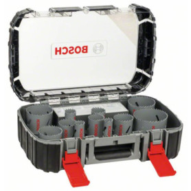 Coffret de 17 Scies-Trépans HSS Bimétal Bosch pour Perforateurs