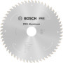 Lame de Scie Circulaire Bosch PRO Aluminium 190 mm pour Scies Sans Fil