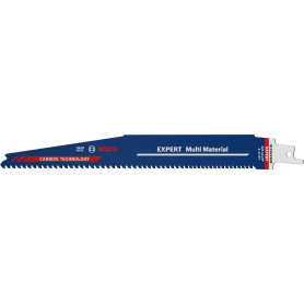 Lames de Scie Sabre Bosch Expert Multi Matériaux - 10 pièces, 225 mm