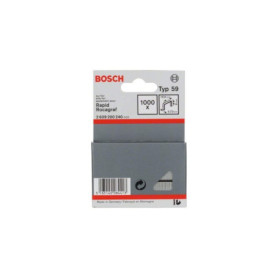 Agrafes à Fil Fin Bosch Type 59 - 10,6 x 0,72 x 8 mm