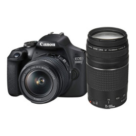 Canon EOS 2000D - Reflex Numérique avec Objectif 18-55mm