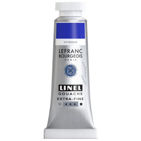 Gouache Extra-Fine Outremer 14ml - Lefranc Bourgeois