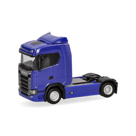 Miniature Camion Scania CS 20 ND Bleu Outremer 1:87 - Herpa