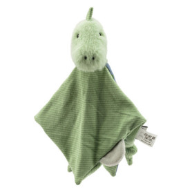 Doudou Dino Rexi en Polaire Douce - Vert Poudré
