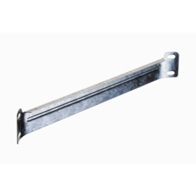 Raidisseur d'Angle de Lit Plat en Acier 387mm - Support Renfort pour Cadre de Sommier