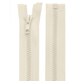 Fermeture Éclair Polyester 70 cm Coquillage - 2x Tirettes pour Couture