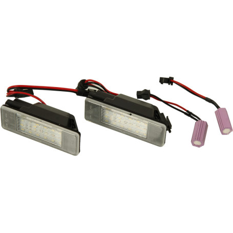 Kit d'Éclairage de Plaque Immatriculation Taros Trade - Compatible Mercedes et Citroën