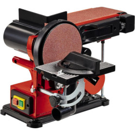 Ponceuse Stationnaire Einhell TC-US 380 avec Bande et Disque Abrasif