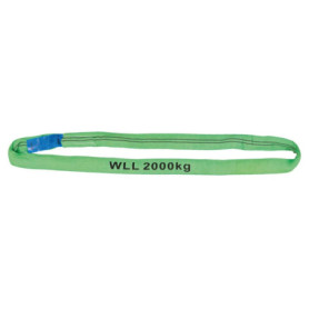 Câble de Traction Petex 2000 kg - Longueur 1,5 m, Couleur Verte