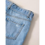 Pantalon Slouchy en Denim Bleu pour Filles - United Colors of Benetton
