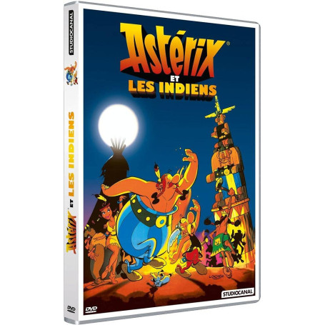 Astérix et les Indiens - Film DVD en Couleur