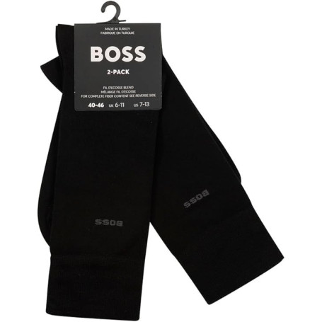 Chaussettes BOSS 2P RS Tom Uni - Light/Pastel Blue pour Hommes