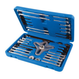 Extracteur de Poulies Silverline 46 Pièces - Outil Pratique pour Barres Stabilizadoras