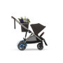 Poussette Cybex e-GAZELLE S - Électrique et Configurable - Brun Chocolat