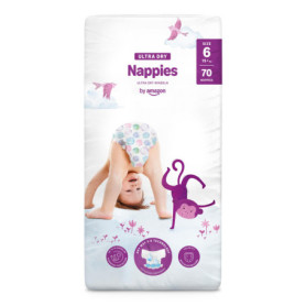 Couches Bébé Ultra Absorbantes Taille 6 - 70 Unités by Amazon